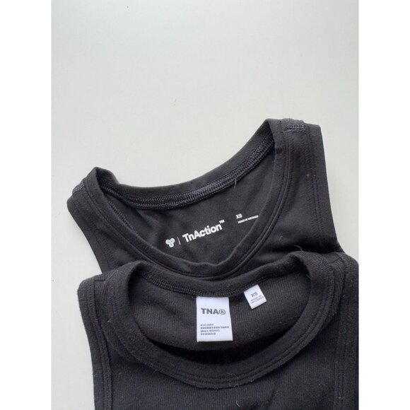 Lot of 4 Aritzia TNA Tops - Chill Ortiz, Butter Strengthen, Ribbed Tank, Size XS - Picture 7 of 13